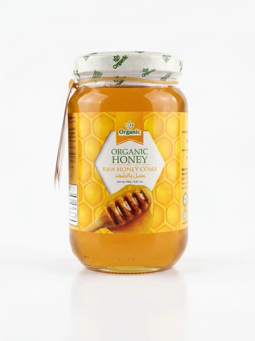 Raw Natural Comb Honey 100% Pure | Organic Honey